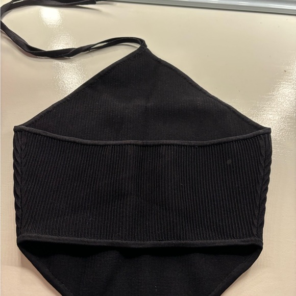 Aritzia sculpt knit tie top - Picture 5 of 6